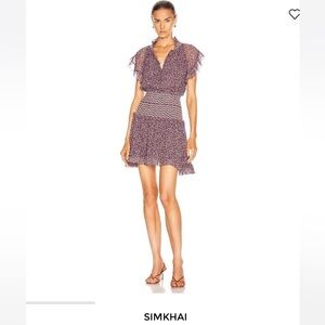 Jonathan Simkhai Floral Mini Dress